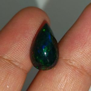 4ct Black Fire Opal