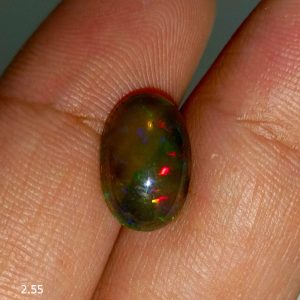 2.55ct Black Fire Opal