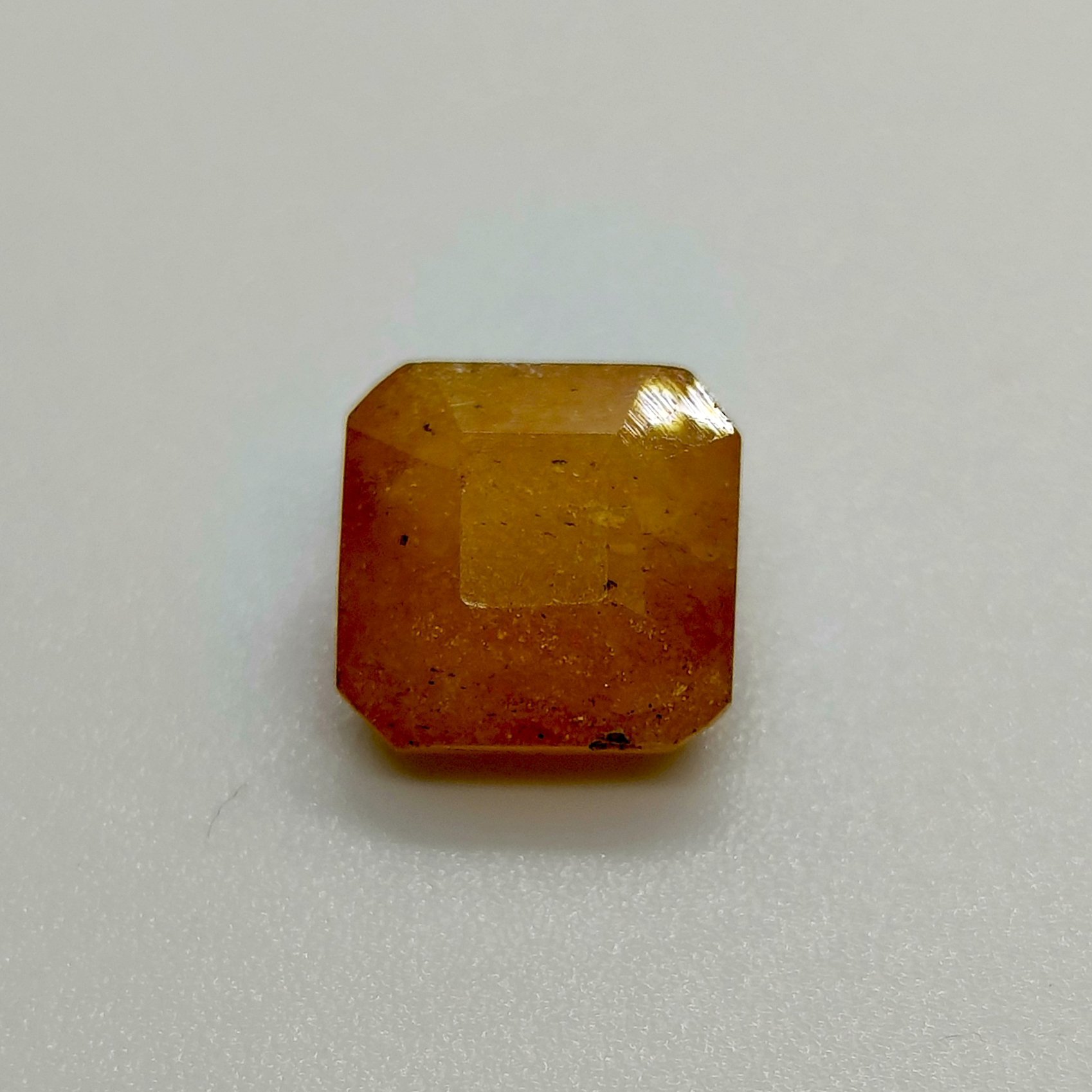 7.35ct Yellow Sapphire